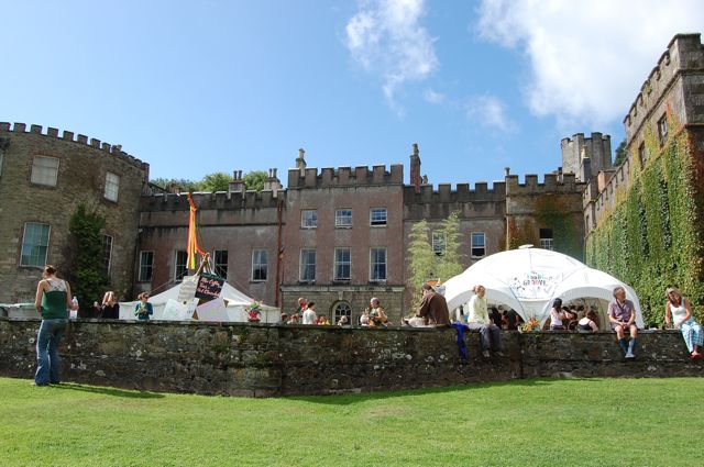 The house at Port Eliot during the festival