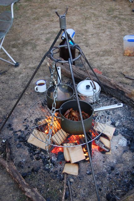 cooking tripod