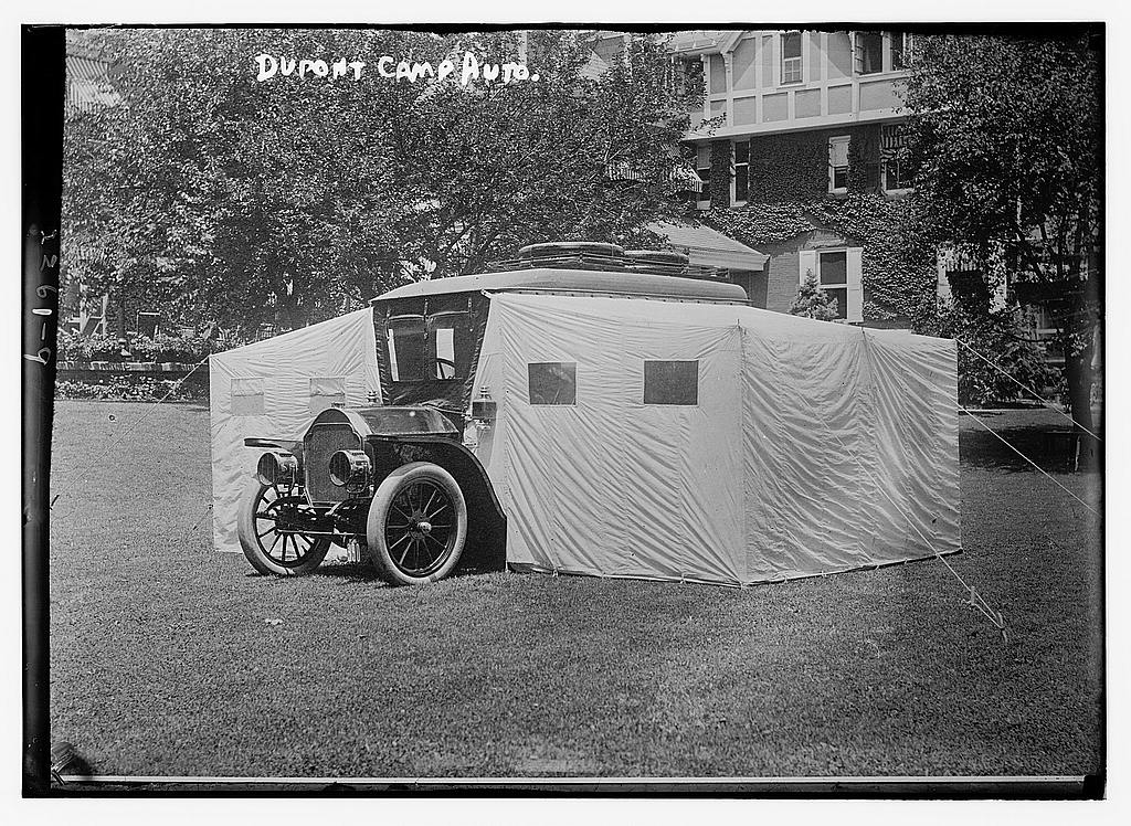 Coleman Du Pont's camping auto car