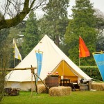 Yurt at Warwick Castle